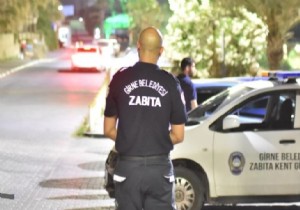 Girne Belediyesi Zabitalar Polis Gibi alyor